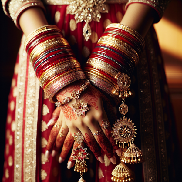 "Elevate Your Punjabi Wedding: The Trend of Personalized Chura Kaliras for a Unique Touch"