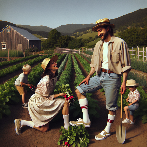 "Digging Deep: The Beckham's Charming Gardening Journey of Love, Laughter, and Family"