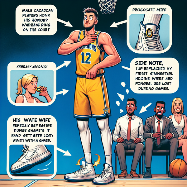 "From Court to Comedy: Nikola Jokic's Hilarious Journey of Losing His Wedding Ring"