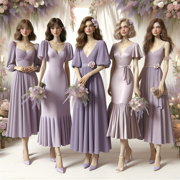 "Embrace Elegance: The Timeless Allure of Lavender Bridesmaid Dresses for Every Wedding Theme"