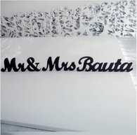 Wedding Mr&Mrs + Surname - The Suggestion Store