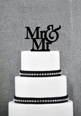 MR AND MRS CAKE TOPPER WEDDING - The Suggestion Store