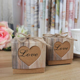 50pcs/lot Romantic Heart Candy Box for Wedding Decoration - The Suggestion Store