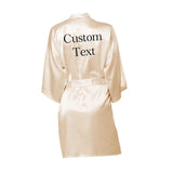 Personalized Robe wedding team rose letter - The Suggestion Store