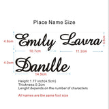 Personalized Names tags Wedding table decoration