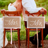 Mr and Mrs banner