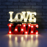 3D LOVE LED Letter Sign