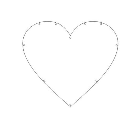 Heart shape Transparent Wedding guest book + Rustic Sweet Heart Drop box