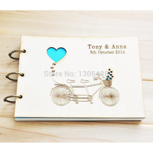 Personalized Wedding guest book - The Suggestion Store