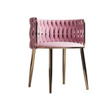 Nordic light luxury net chair