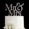 MR AND MRS CAKE TOPPER WEDDING - The Suggestion Store