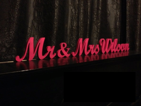 Wedding Mr&Mrs + Surname - The Suggestion Store