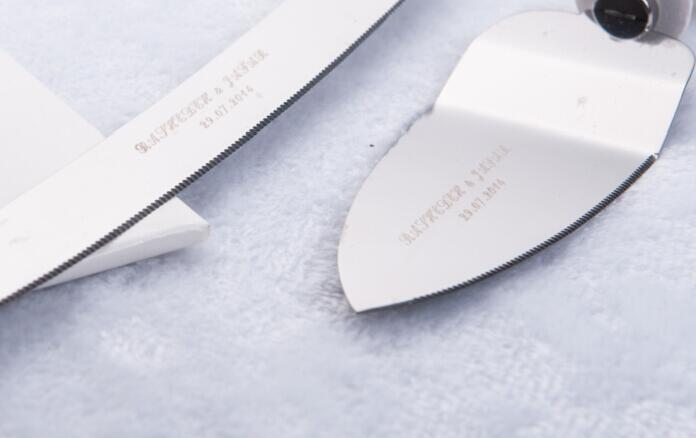 wedding cake knife set