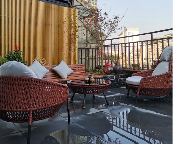 Amazing Outdoor furniture rattan combination