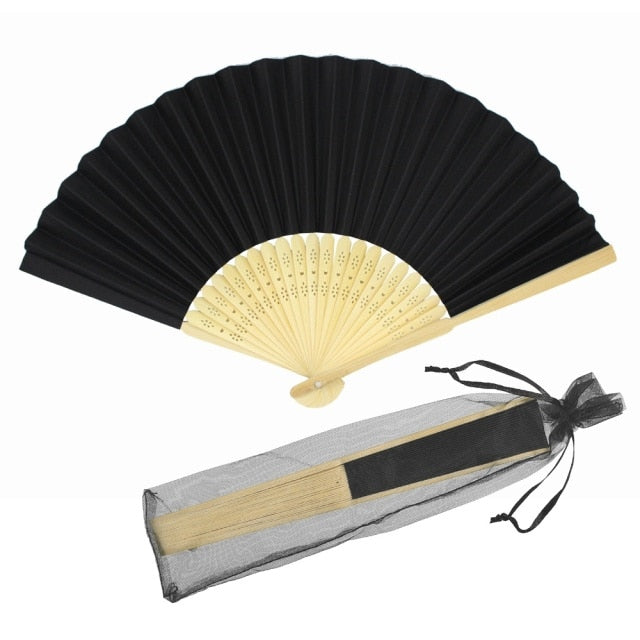 Wedding 50pcs/lot Custom print text fans