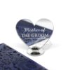 Custom Wedding Silver Mirror Place Setting Name Plaques - The Suggestion Store