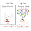 Cute Custom Wedding Guest Book Fingerprint