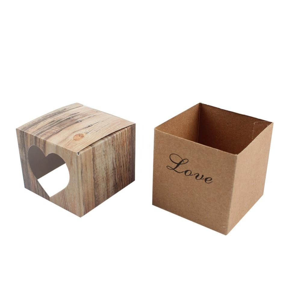 50pcs/lot Romantic Heart Candy Box for Wedding Decoration - The Suggestion Store