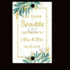 Wedding sparklers Tags personalized