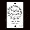 Wedding sparklers Tags personalized