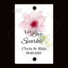 Wedding sparklers Tags personalized