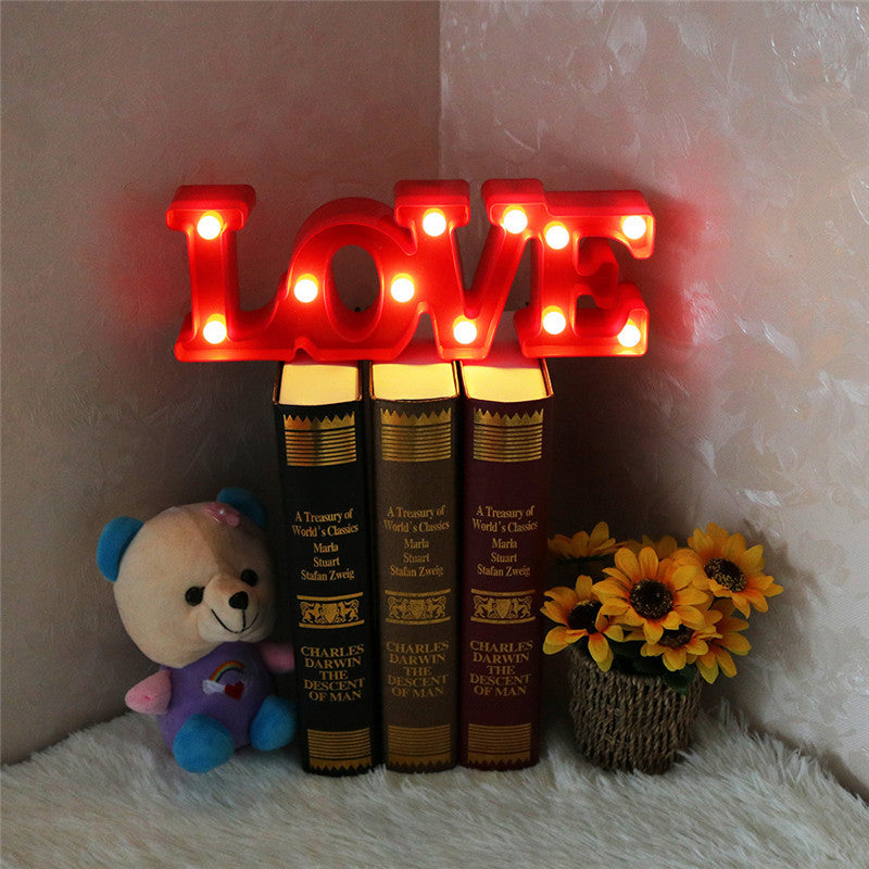 3D LOVE LED Letter Sign