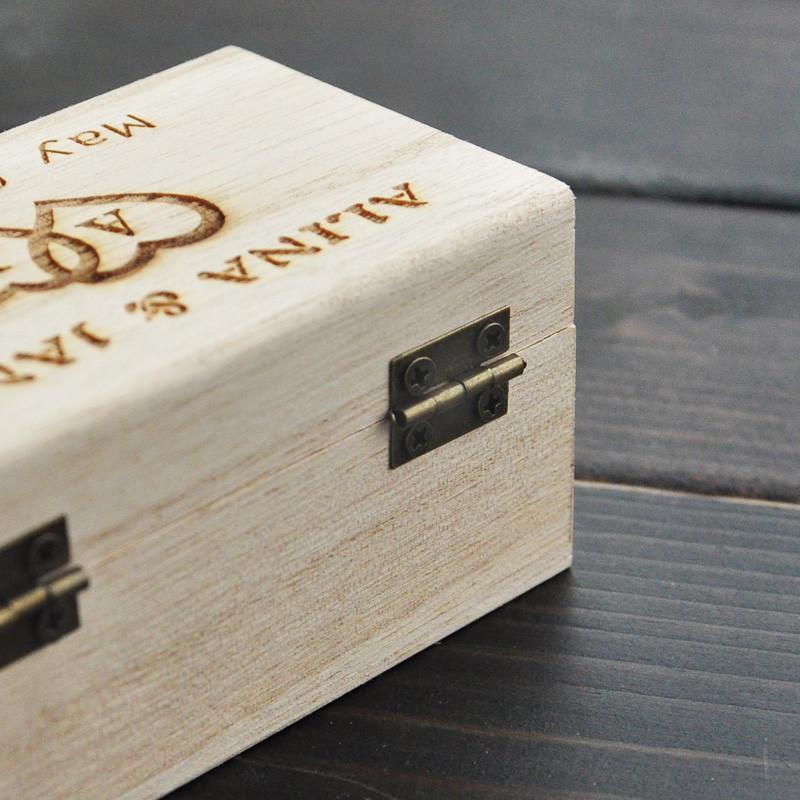 CUSTOM WEDDING RING BOX - The Suggestion Store