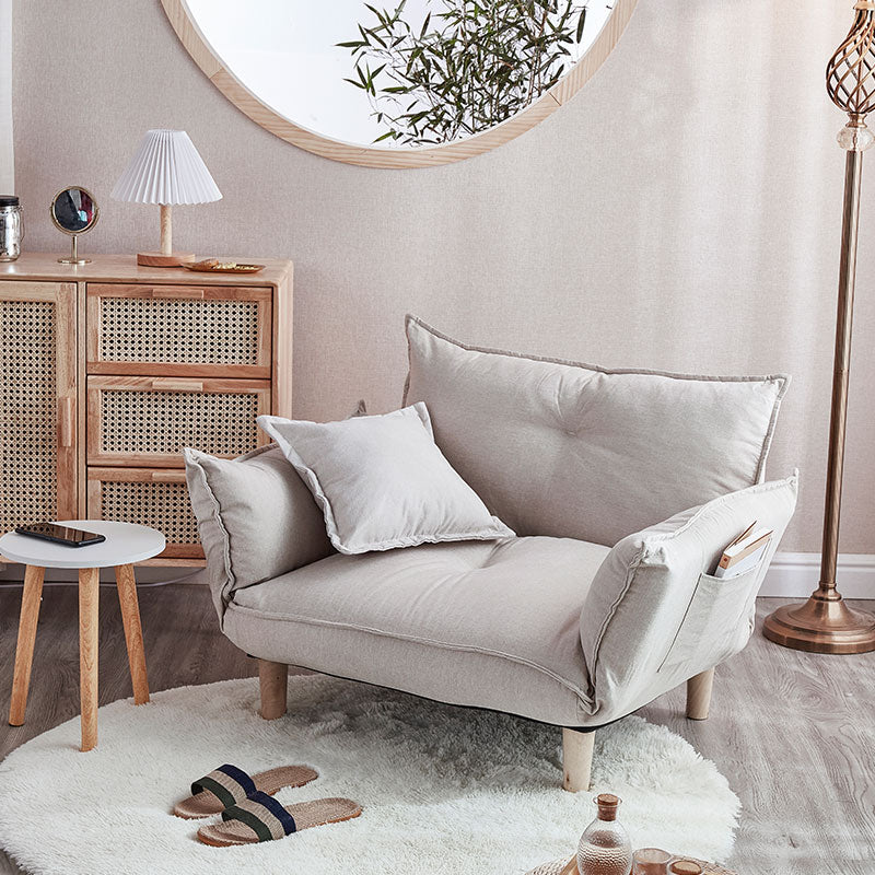 Convertible Adjustable Sofa Couch and Love Seat Japanese Furniture Fold Down Futon Sofabed