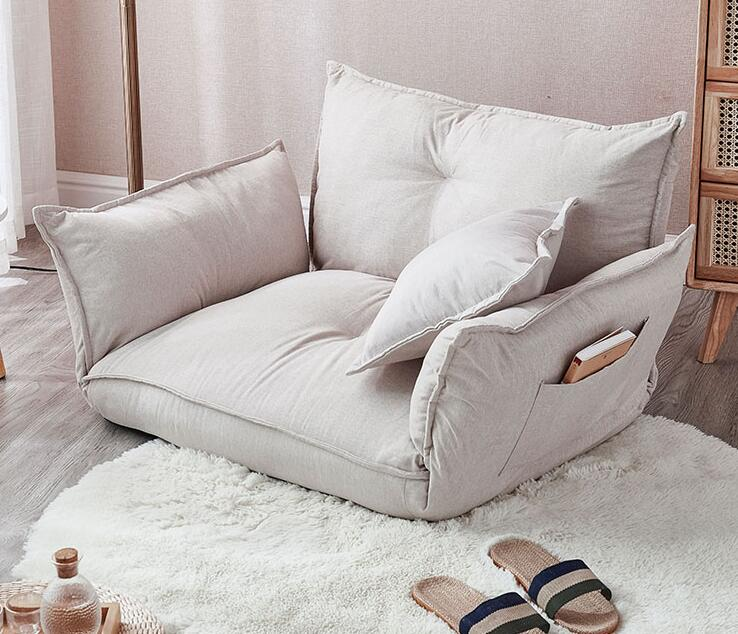 Convertible Adjustable Sofa Couch and Love Seat Japanese Furniture Fold Down Futon Sofabed