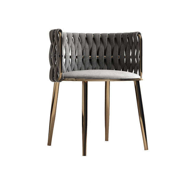 Nordic light luxury net chair