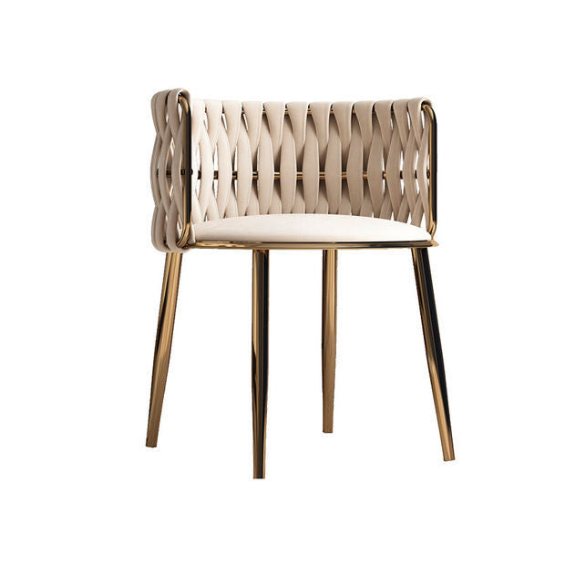 Nordic light luxury net chair