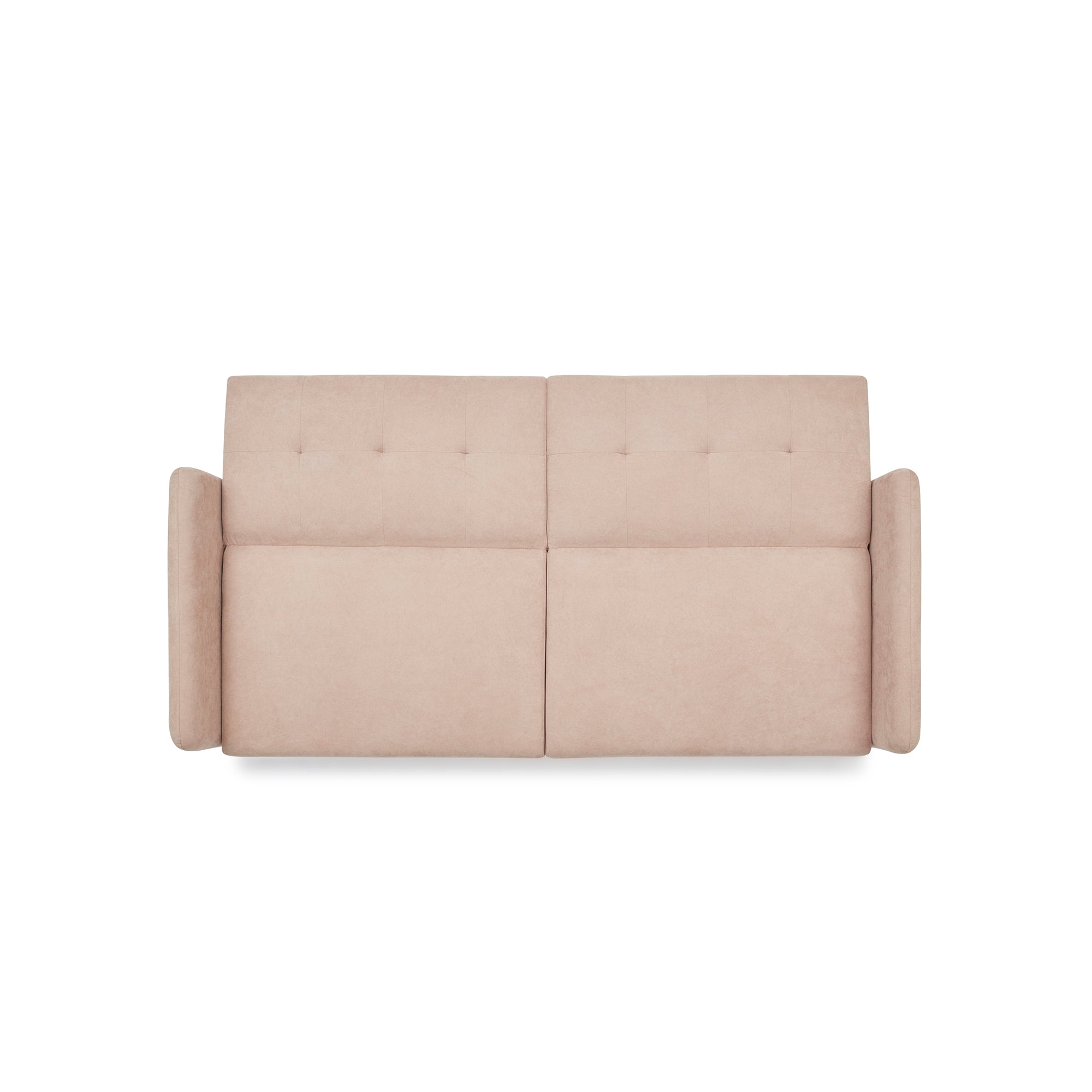 Linen upholstered, modern convertible folding sofa bed, suitable for living spaces, apartments, dormitories, Beige