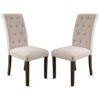 Aristocratic Style Dining Chair Noble And Elegant Solid Wood Feet Light Luxury