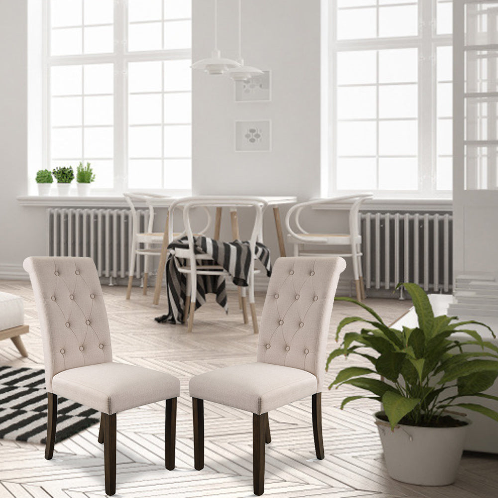 Aristocratic Style Dining Chair Noble And Elegant Solid Wood Feet Light Luxury