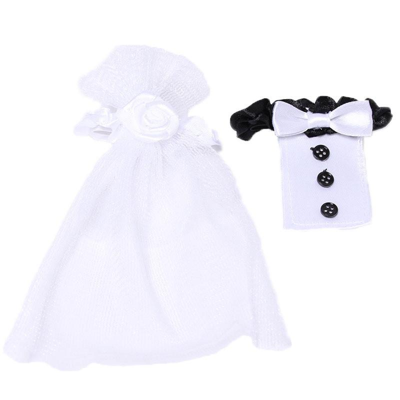 2 PCS BRIDE & GROOM WINE GLASSES DECOR - The Suggestion Store