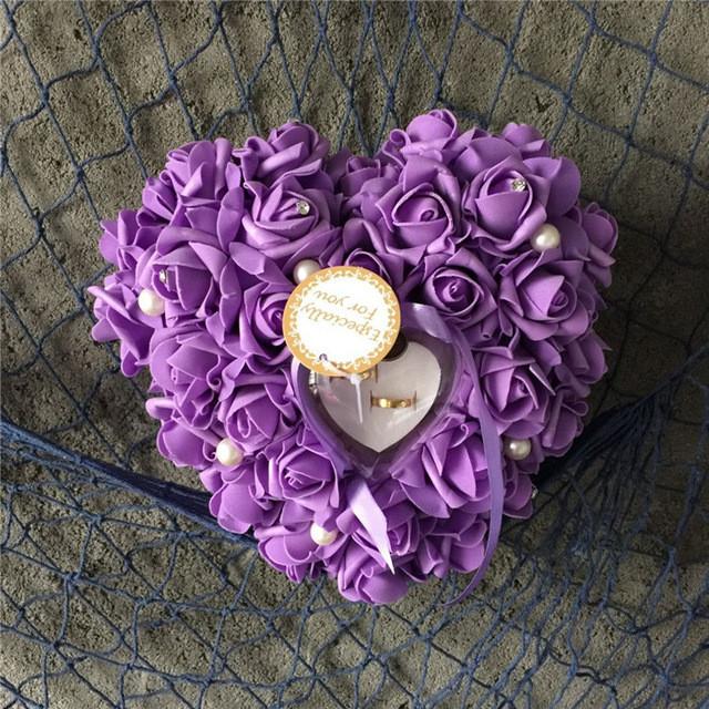 Wedding Ring Pillow Box - The Suggestion Store