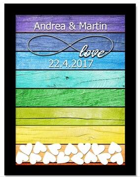 CUTE WEDDING GUEST BOOK 120pcs - The Suggestion Store