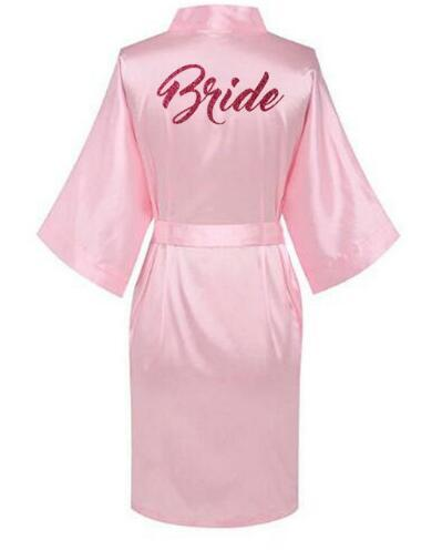 Custom Satin Silk robes Gown Wedding Bride - The Suggestion Store
