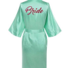 Custom Satin Silk robes Gown Wedding Bride - The Suggestion Store