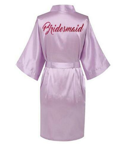 Custom Satin Silk robes Gown Wedding Bride - The Suggestion Store