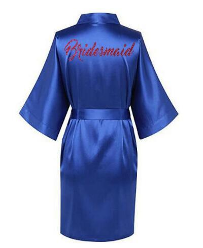 Custom Satin Silk robes Gown Wedding Bride - The Suggestion Store