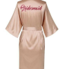 Custom Satin Silk robes Gown Wedding Bride - The Suggestion Store