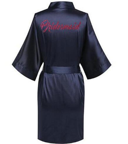 Custom Satin Silk robes Gown Wedding Bride - The Suggestion Store