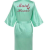 Custom Satin Silk robes Gown Wedding Bride - The Suggestion Store