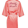 Custom Satin Silk robes Gown Wedding Bride - The Suggestion Store