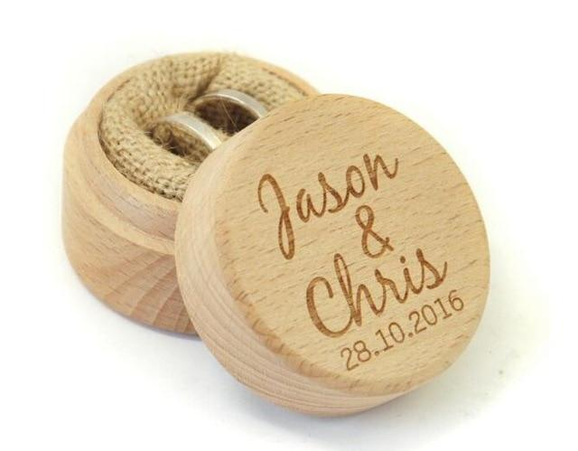 CUTE CUSTOM WEDDING RING BOX - The Suggestion Store