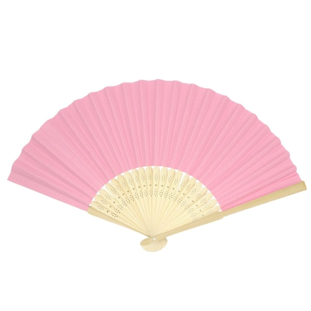 Wedding 50pcs/lot Custom print text fans