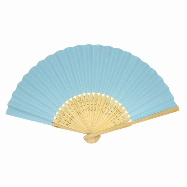 Wedding 50pcs/lot Custom print text fans