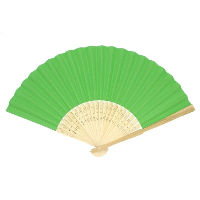 Wedding 50pcs/lot Custom print text fans