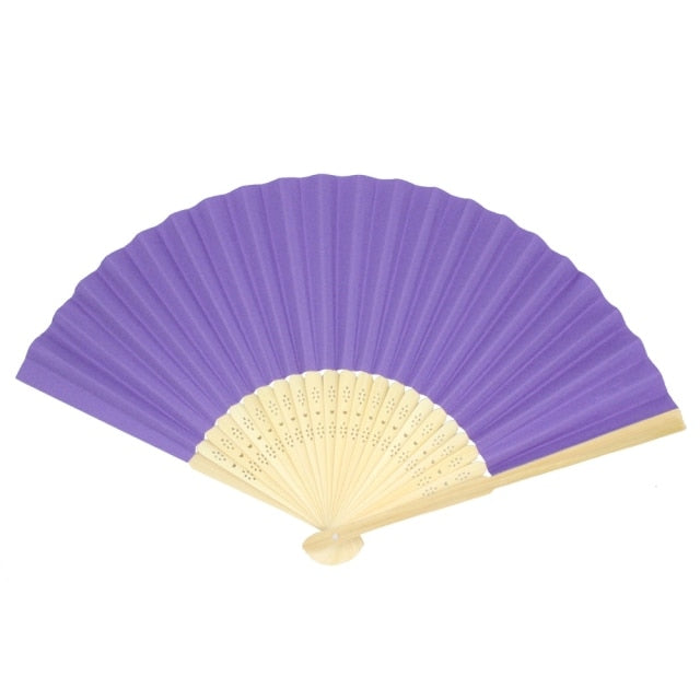 Wedding 50pcs/lot Custom print text fans